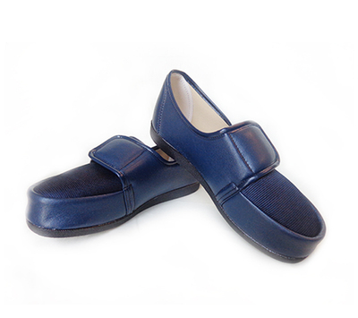 日本进口轻量防滑'彩彩'老人鞋 6030皮革面料