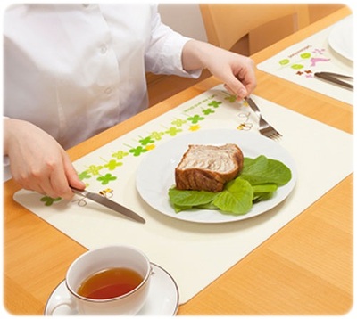 日本进口防滑 防水 易清洗 桌垫   一包两套
